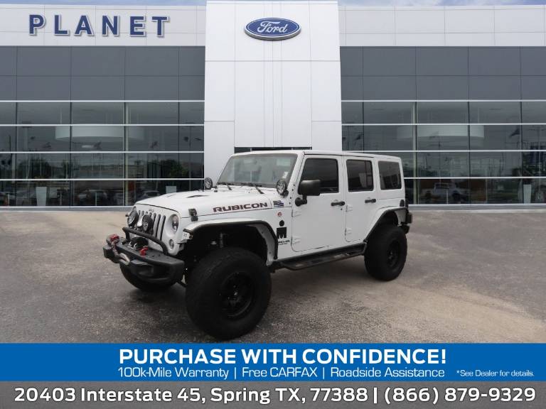 2016 Jeep Wrangler Unlimited 4WD 4DR Rubicon Hard Rock