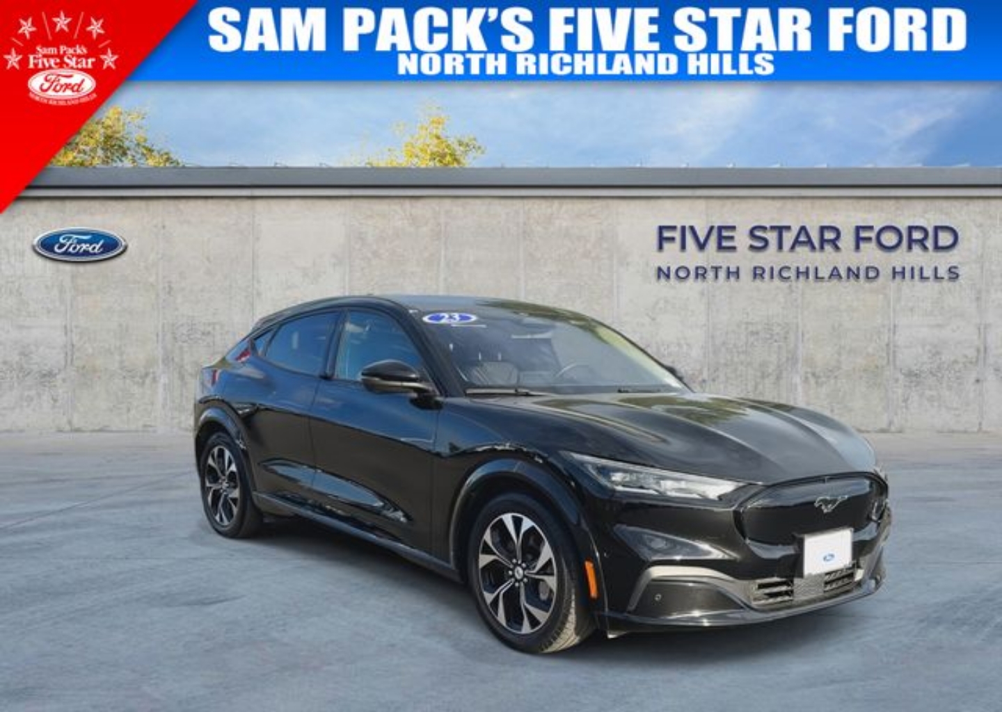 Used 2023 Ford Mustang Mach-E Premium AWD with VIN 3FMTK3SU9PMA96609 for sale in North Richland Hills, TX