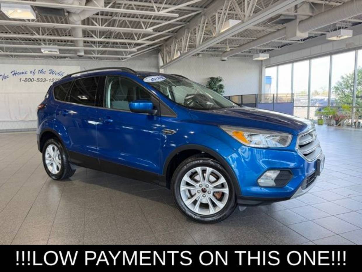Used 2018 Ford Escape SE with VIN 1FMCU0GD8JUC32538 for sale in Highland, IN