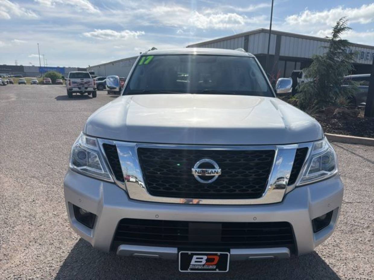 Used 2017 Nissan Armada SL with VIN JN8AY2ND3H9005905 for sale in Woodward, OK