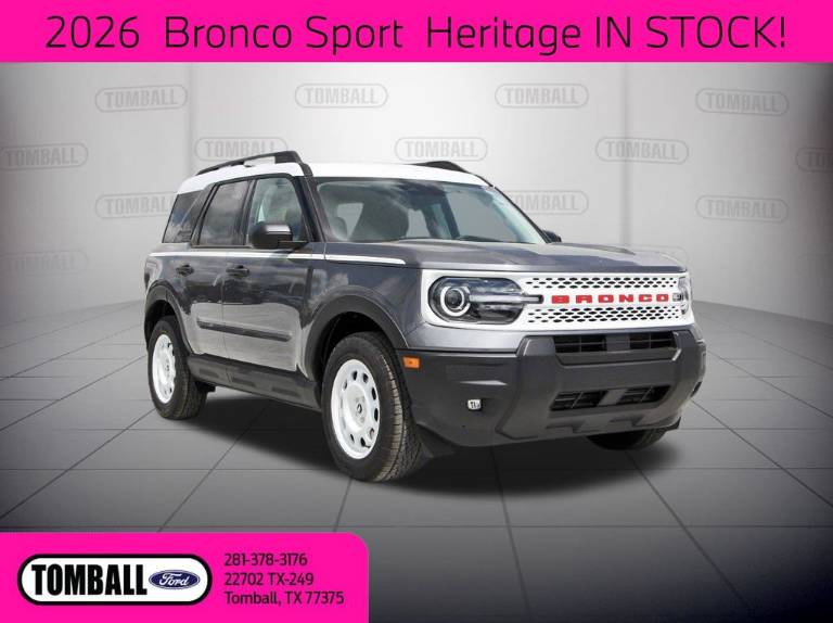 2026 Ford Bronco Sport Heritage