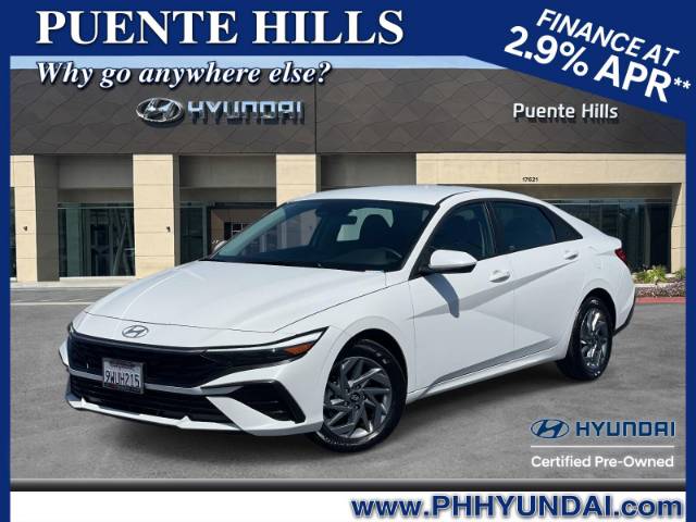 2025 Hyundai Elantra Hybrid Blue