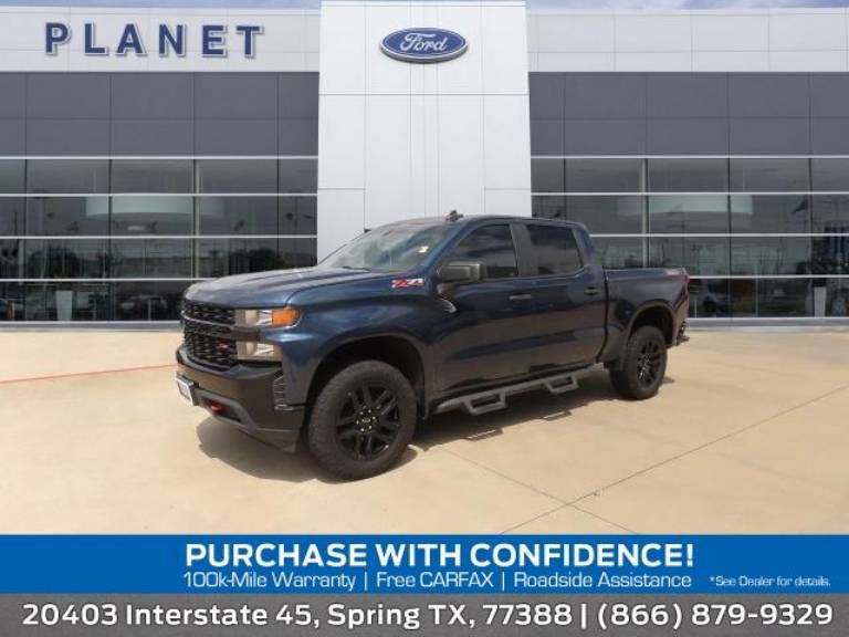 2021 Chevrolet Silverado 1500 4WD Crew Cab 147 Custom Trail Boss