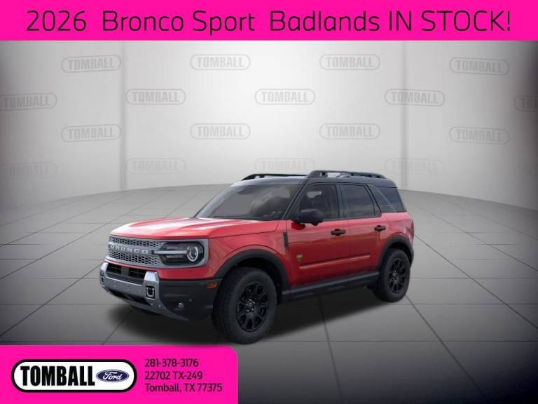 2026 Ford Bronco Sport Badlands