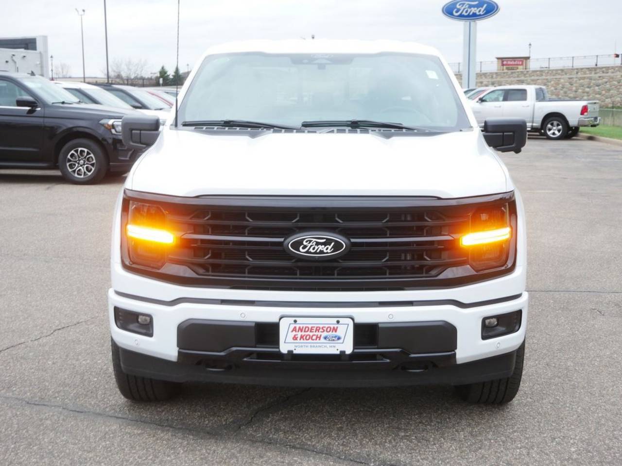 Used 2024 Ford F-150 XLT with VIN 1FTFW3LD5RFA39086 for sale in North Branch, Minnesota