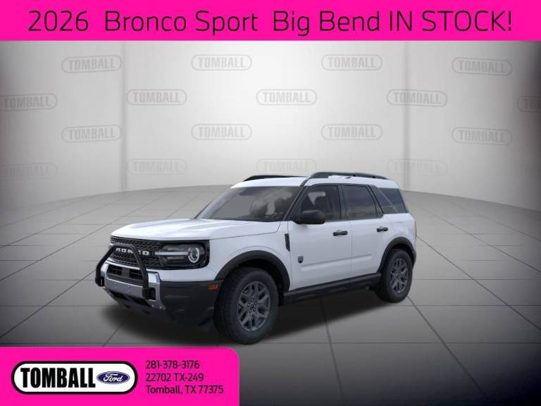 2026 Ford Bronco Sport BIG Bend