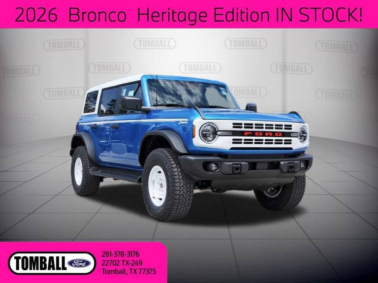 2026 Ford Bronco Heritage Edition