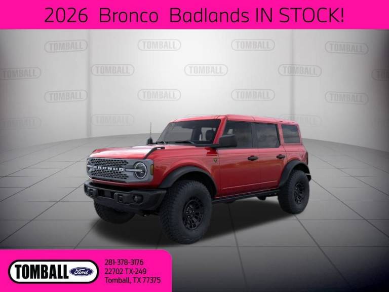 2026 Ford Bronco Badlands