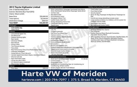 2013 Toyota Highlander Limited