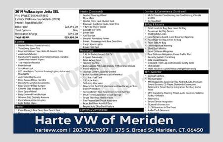 2019 Volkswagen Jetta SEL