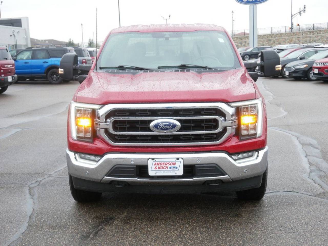 Used 2022 Ford F-150 XLT with VIN 1FTFW1ED1NFA15704 for sale in North Branch, Minnesota