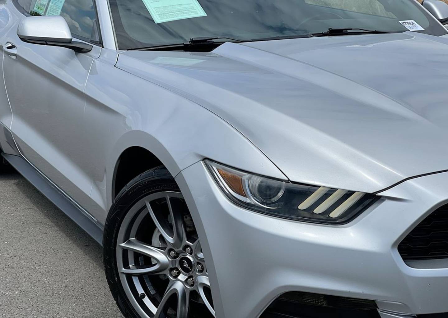 Used 2015 Ford Mustang V6 with VIN 1FA6P8AM1F5356030 for sale in Selma, CA