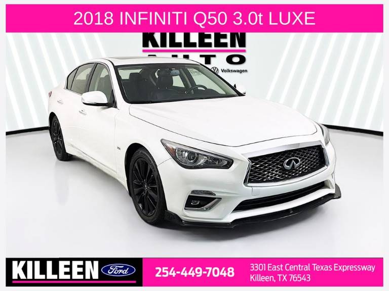 2018 INFINITI Q50 3.0T LUXE