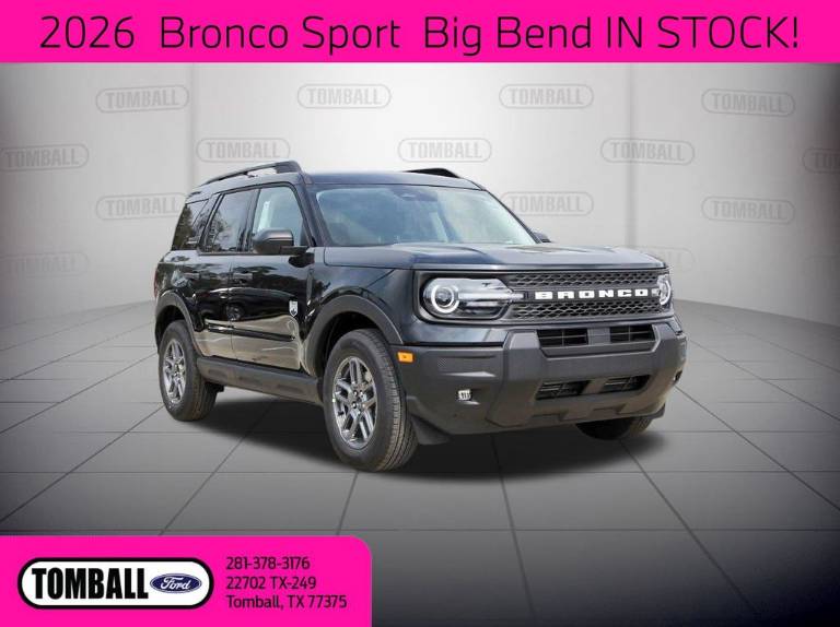2026 Ford Bronco Sport BIG Bend