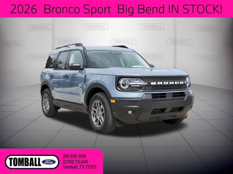 2026 Ford Bronco Sport BIG Bend