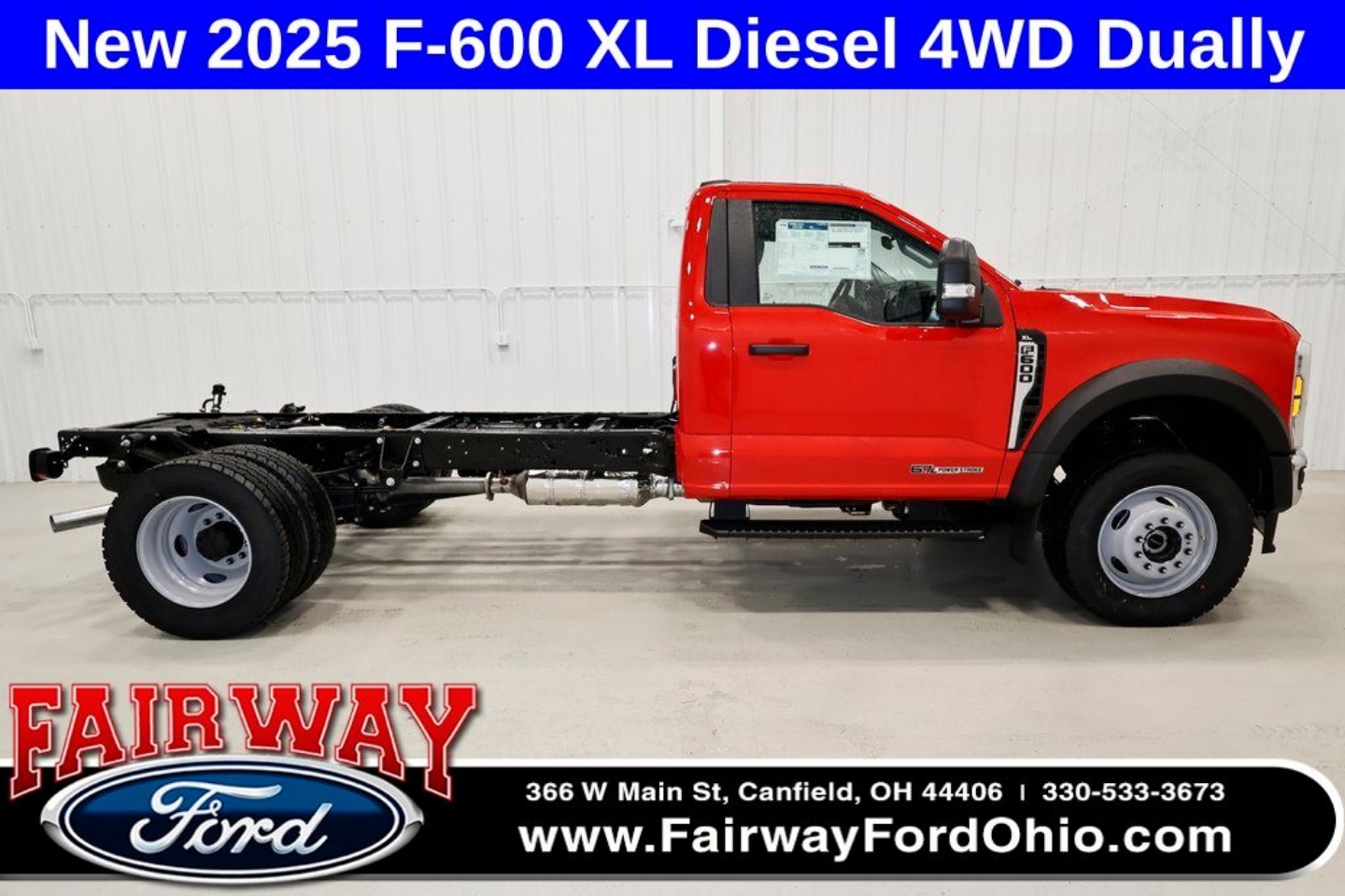 2025 Ford F-600 Super Duty Chassis Cab
