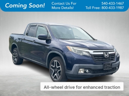 2017 Honda Ridgeline 4WD CREW Cab RTS