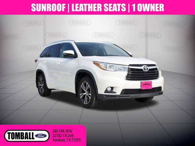 2016 Toyota Highlander XLE V6