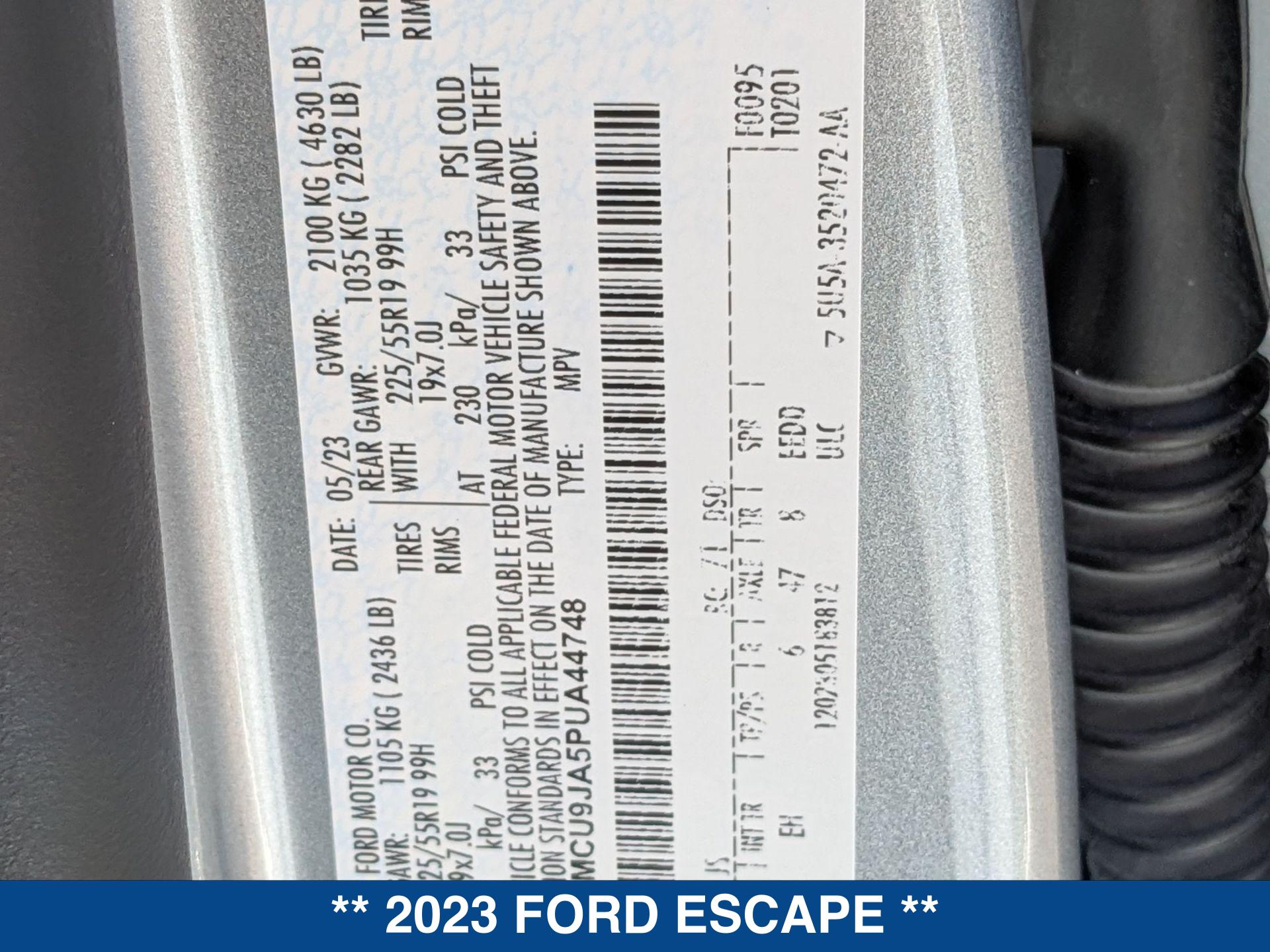 2023 Ford Escape Platinum - Photo 25