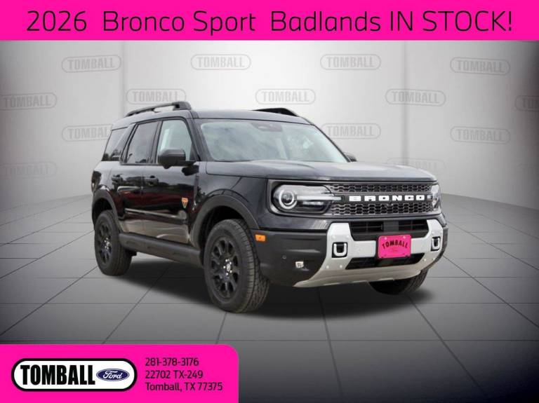 2026 Ford Bronco Sport Badlands