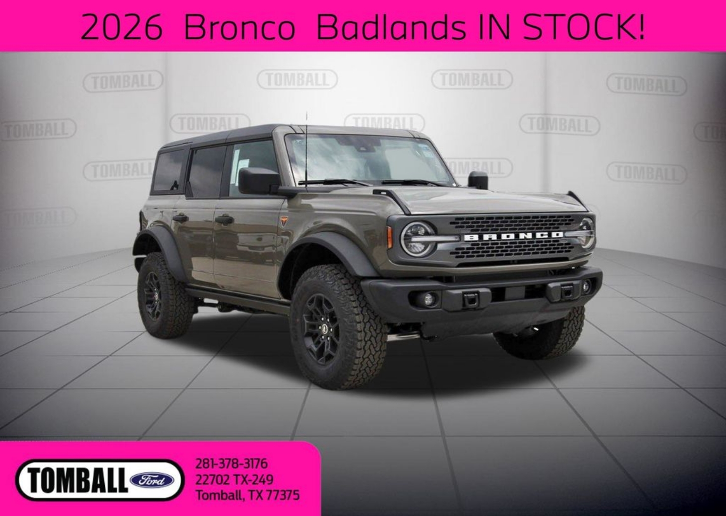 2026 Ford Bronco 4-Door