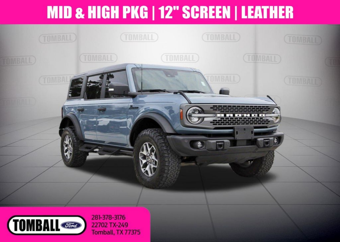 2023 Ford Bronco 4-Door Badlands