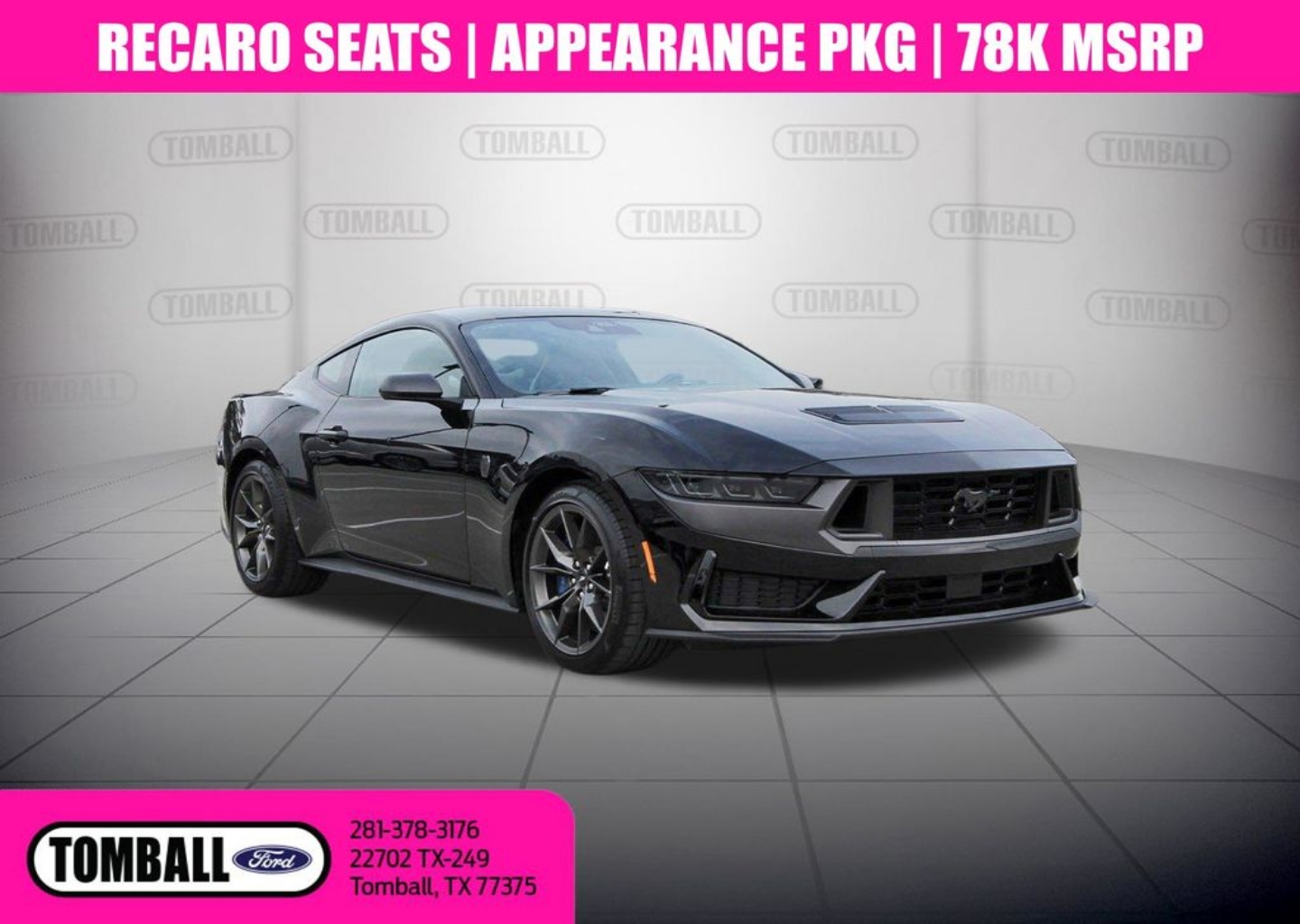 2024 Ford Mustang Dark Horse's photo