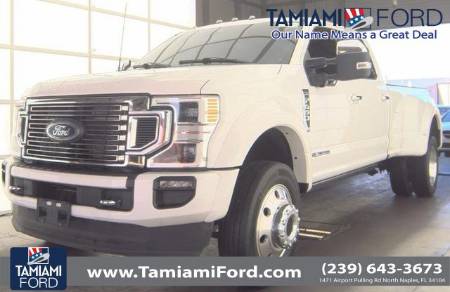 2022 Ford F-450SD Platinum