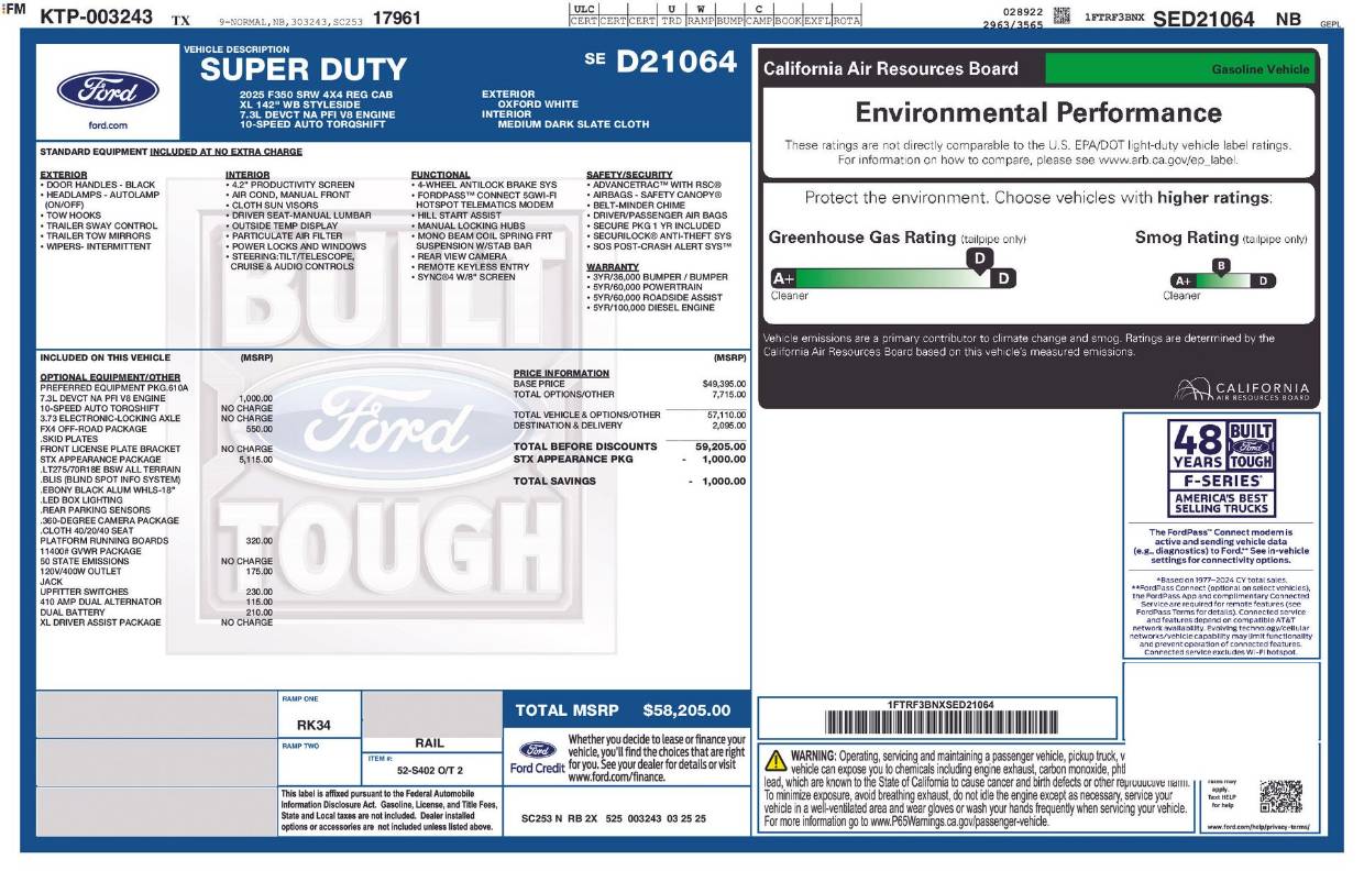 2025 Ford F-350 Super Duty XL - Photo 8
