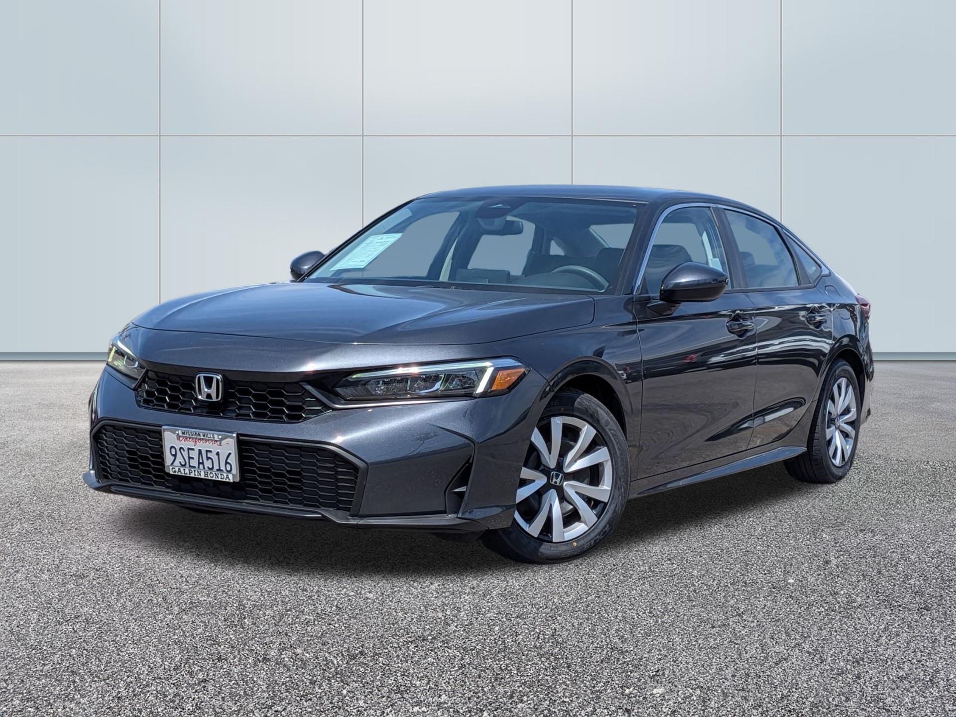 Used 2025 Honda Civic Sedan LX