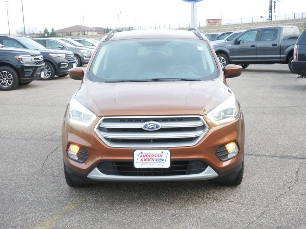 Used 2017 Ford Escape SE with VIN 1FMCU9GD6HUA20994 for sale in North Branch, Minnesota