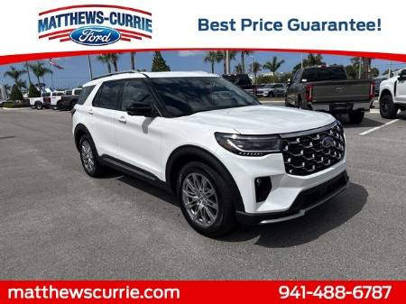 2025 Ford Explorer Platinum