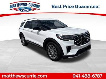 2025 Ford Explorer Platinum
