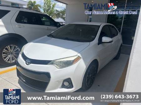 2016 Toyota Corolla S Plus