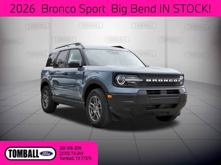 2026 Ford Bronco Sport BIG Bend