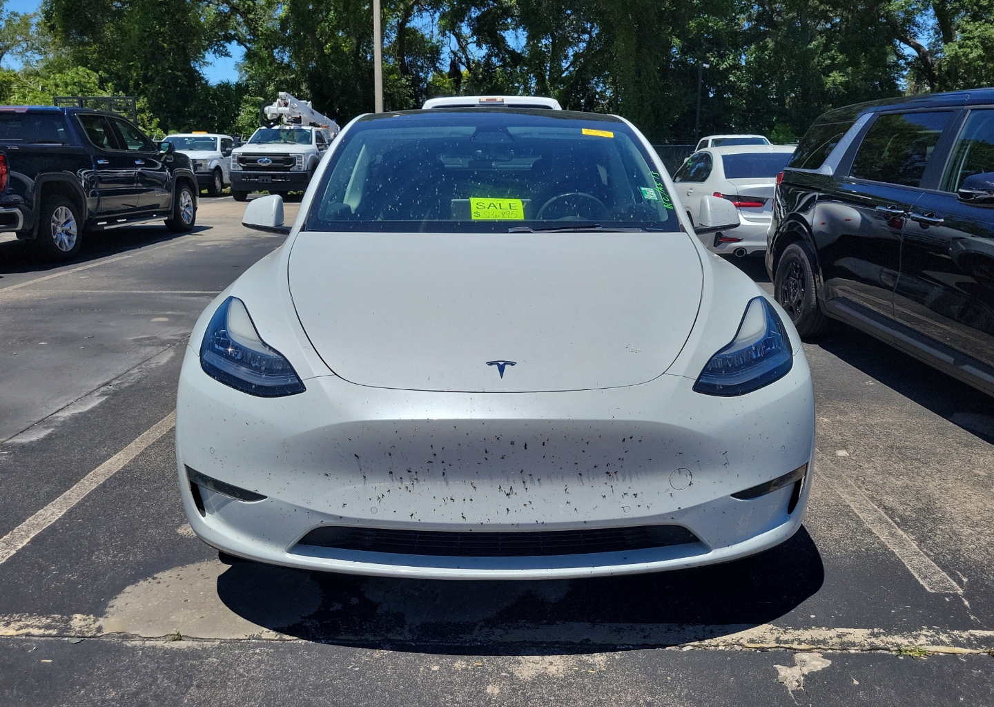 Used 2021 Tesla Model Y Long Range with VIN 5YJYGDEE9MF077774 for sale in Tampa, FL