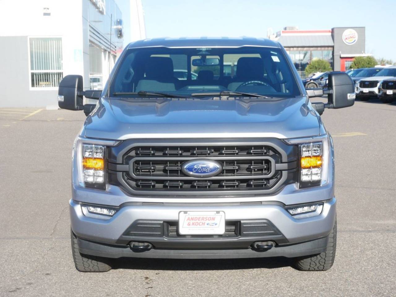 Used 2023 Ford F-150 XLT with VIN 1FTFW1E88PKE02585 for sale in North Branch, Minnesota