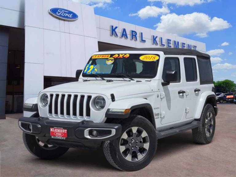 2018 Jeep Wrangler Unlimited Sahara
