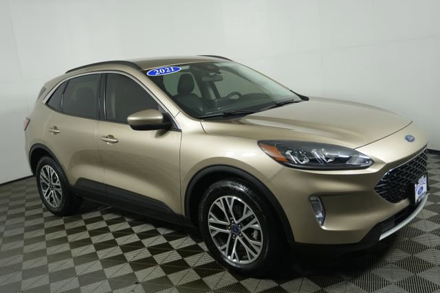 Certified 2021 Ford Escape SEL with VIN 1FMCU9H65MUB34561 for sale in Kansas City