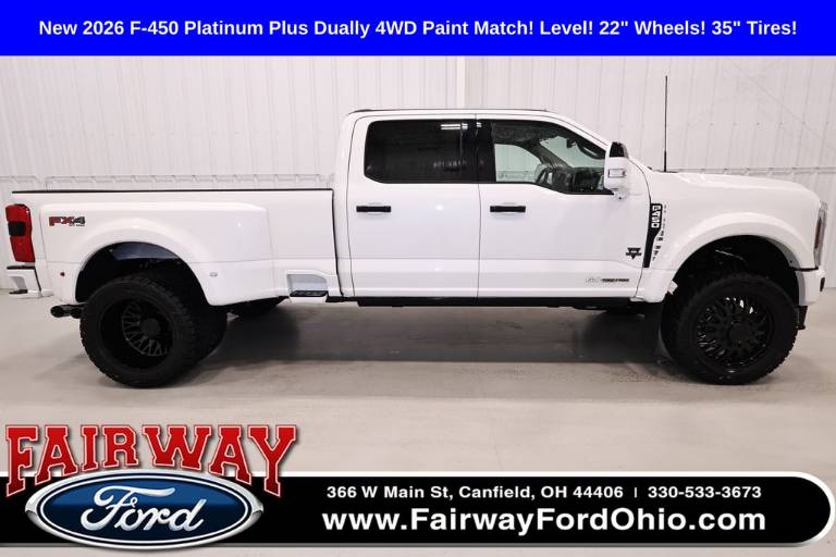 2026 Ford F-450SD Platinum Plus