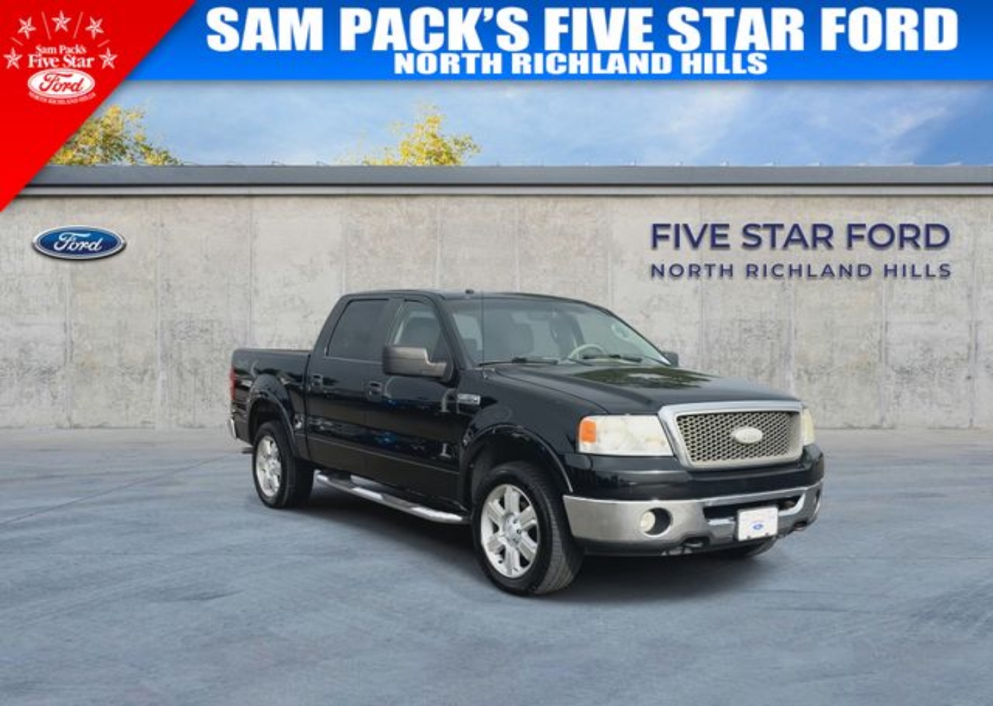 Used 2007 Ford F-150 Lariat with VIN 1FTPW14V97KD26371 for sale in North Richland Hills, TX