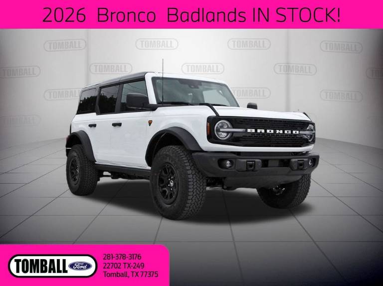 2026 Ford Bronco Badlands