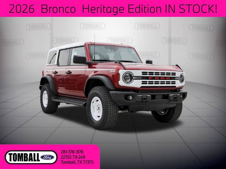 2026 Ford Bronco Heritage Edition