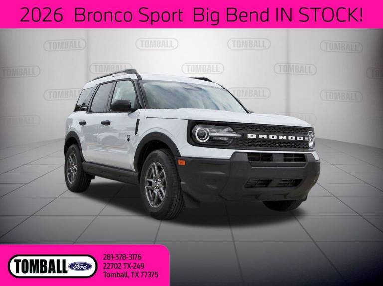 2026 Ford Bronco Sport BIG Bend