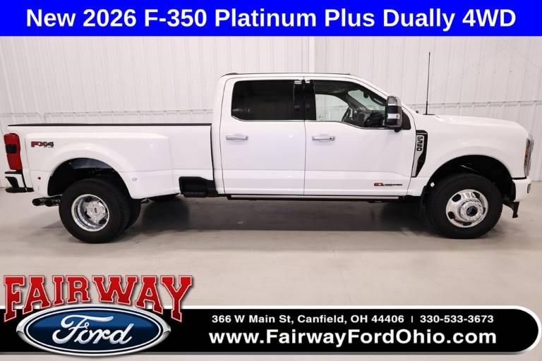 2026 Ford F-350SD DRW Platinum Plus