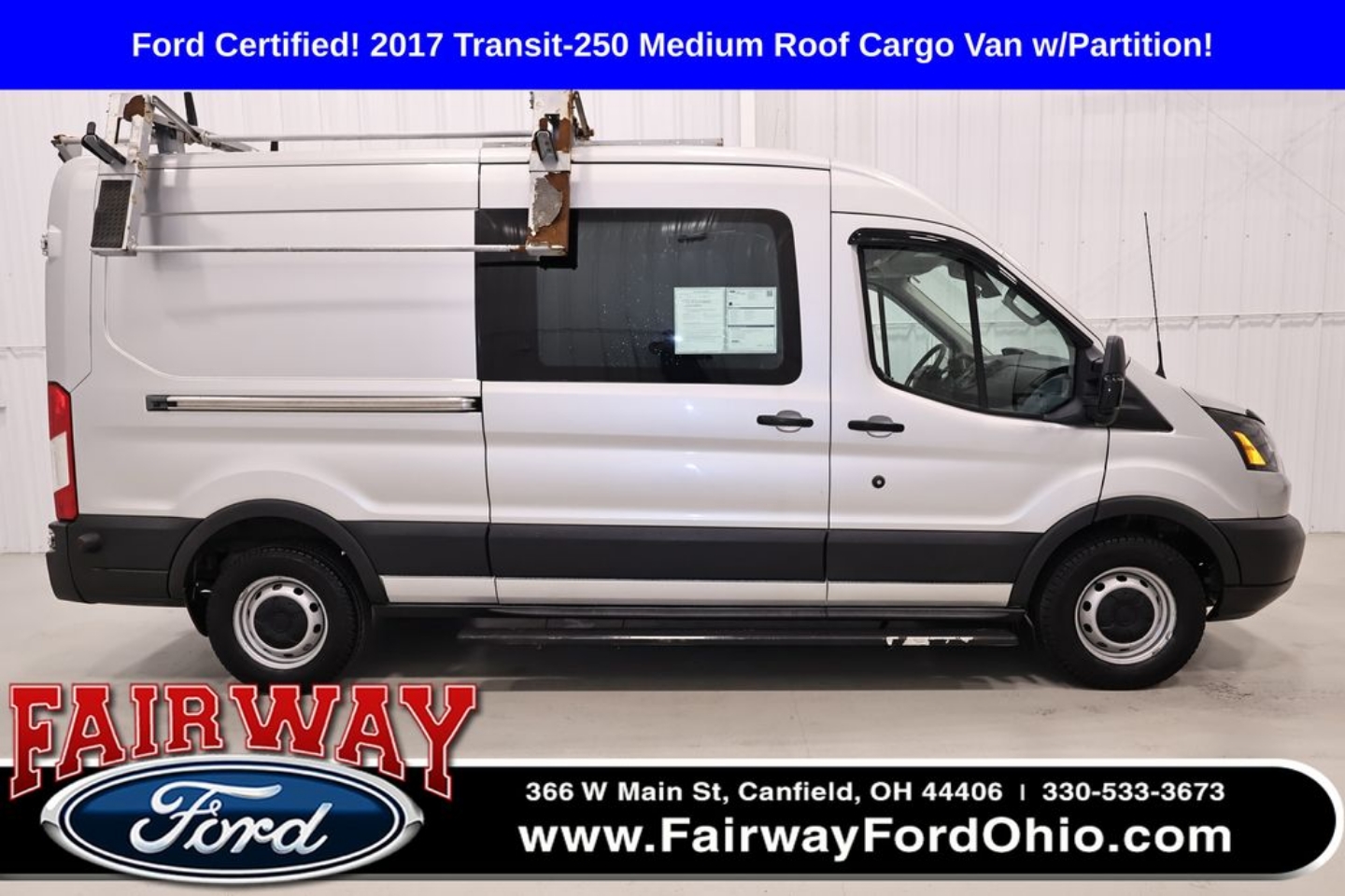 2017 Ford Transit 250 Van Med Roof Sliding Pass. 148 WB's photo