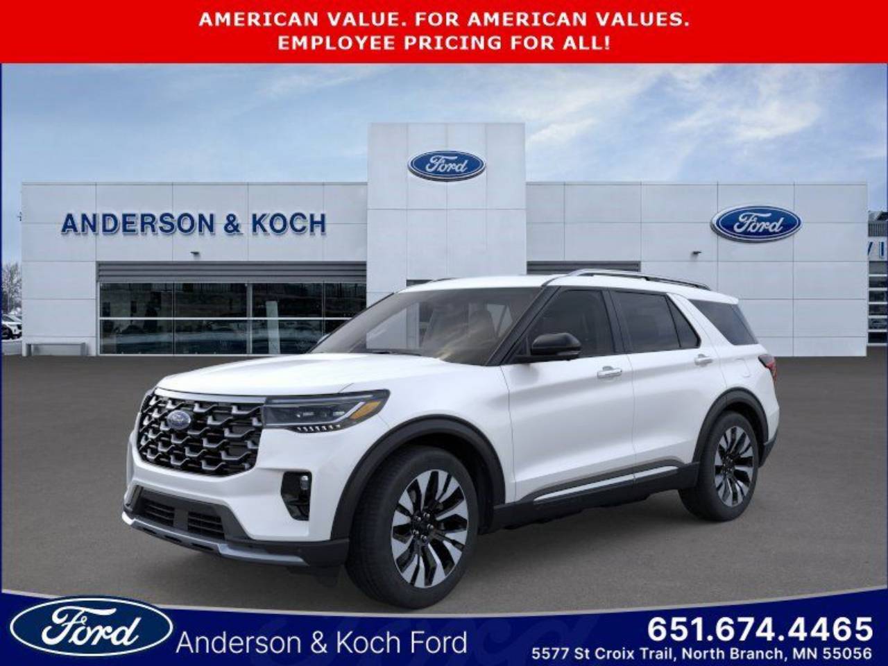 2026 Ford Explorer Platinum 4WD's photo