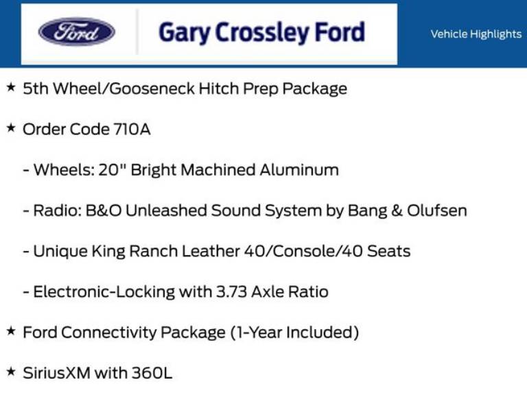 2026 Ford Super Duty F-350 SRW King Ranch