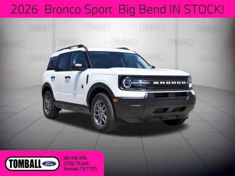 2026 Ford Bronco Sport BIG Bend