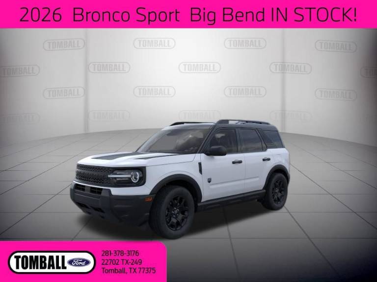 2026 Ford Bronco Sport BIG Bend